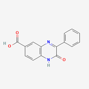 2-Oxo-3-phenyl-1,2-dihydroquinoxaline-6-carboxylic acid