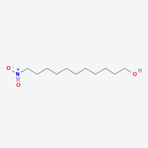 molecular formula C11H23NO3 B13714463 11-Nitro-1-undecanol 