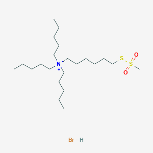 6-(Tripentylammonium)hexyl Methanethiosulfonate Bromide