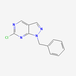 1-Benzyl-6-chloro-1H-pyrazolo[3,4-d]pyrimidine