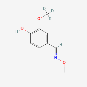 4-[(E)-methoxyiminomethyl]-2-(trideuteriomethoxy)phenol