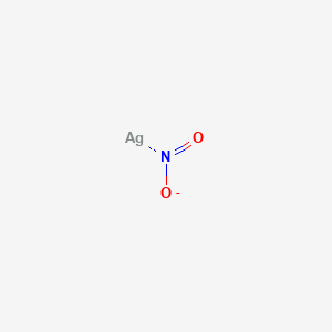 molecular formula AgNO2- B13714569 silver;nitrite 