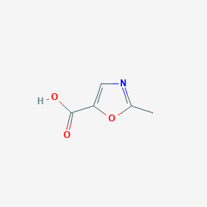 molecular formula C5H5NO3 B1371459 2-甲基恶唑-5-羧酸 CAS No. 1216012-87-1