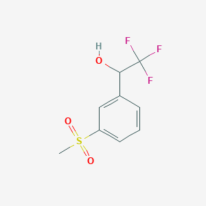 3-(Methylsulfonyl)-alpha-(trifluoromethyl)benzyl Alcohol