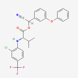 molecular formula C26H22ClF3N2O3 B13714626 Mavrik 