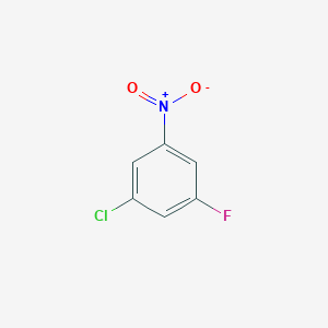 molecular formula C6H3ClFNO2 B1371465 1-Chloro-3-fluoro-5-nitrobenzene CAS No. 4815-64-9