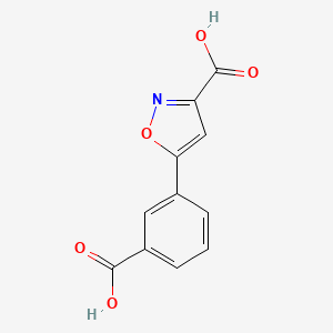 5-(3-Carboxyphenyl)isoxazole-3-carboxylic Acid