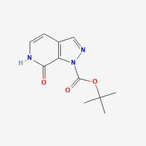 1-Boc-pyrazolo[3,4-c]pyridin-7(6H)-one