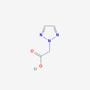 molecular formula C4H5N3O2 B1371479 2H-1,2,3-triazole-2-acetic acid CAS No. 4320-91-6