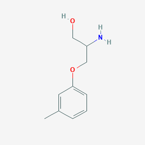 2-Amino-3-(3-methylphenoxy)propan-1-ol