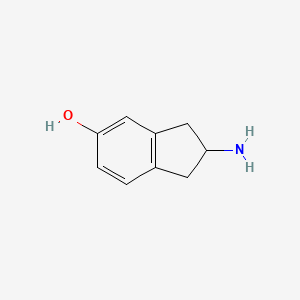 molecular formula C9H11NO B13714848 5-Hydroxy-2-aminoindane 