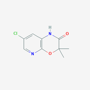 7-Chloro-3,3-dimethyl-1H-pyrido[2,3-b][1,4]oxazin-2(3H)-one