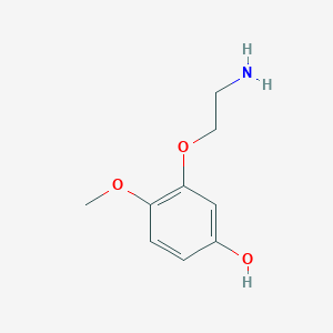 3-(2-Aminoethoxy)-4-methoxyphenol