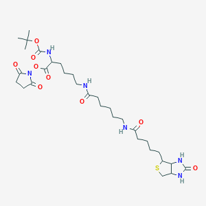 N2-t-Boc-N6-(biotinamido-6-N-caproylamido)lysine N-Hydroxysuccinimide Ester