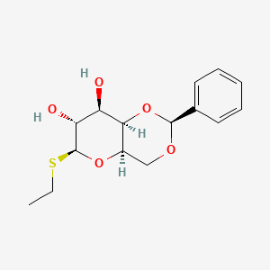 molecular formula C15H20O5S B13715059 Ethyl 4,6-O-benzylidene-b-D-thiogalactopyranoside 