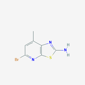 2-Amino-5-bromo-7-methylthiazolo[5,4-b]pyridine