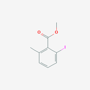 molecular formula C9H9IO2 B1371520 甲基2-碘-6-甲基苯甲酸酯 CAS No. 103440-55-7