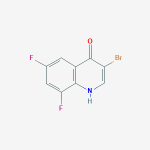 3-Bromo-6,8-difluoro-4-hydroxyquinoline