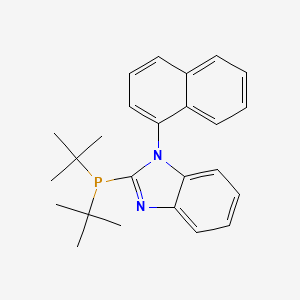 2-(Di-tert-butylphosphino)-1-(1-naphthyl)benzimidazole