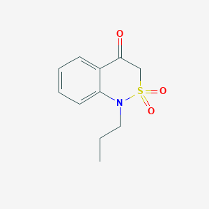 1-propyl-1H-benzo[c][1,2]thiazin-4(3H)-one 2,2-dioxide