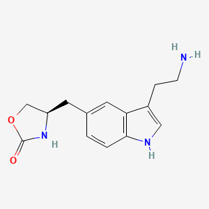 molecular formula C14H17N3O2 B13715233 Norzolmitripan 