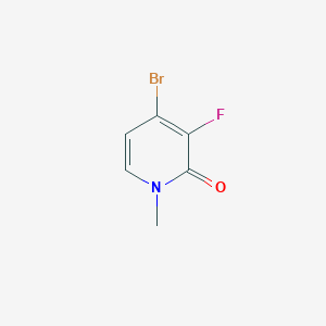 4-Bromo-3-fluoro-1-methylpyridin-2(1H)-one