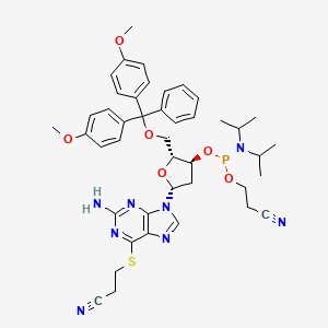 6-S-(2-Cyanoethyl)-2'-deoxy-5'-O-DMTr-