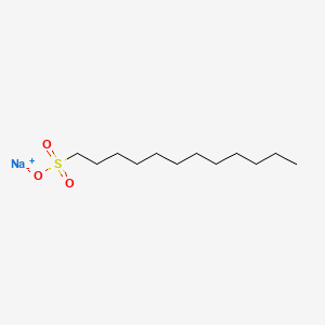 molecular formula C12H25NaO3S B1371527 十二烷基磺酸钠 CAS No. 2386-53-0