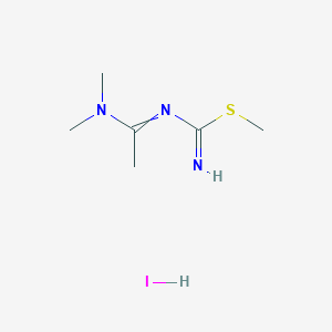 [1-(Dimethylamino)ethylidene]-S-methylisothiourea Hydroiodide