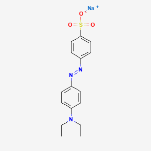 molecular formula C16H18N3NaO3S B1371534 Ethyl orange CAS No. 62758-12-7