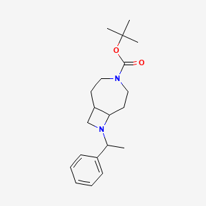 4-Boc-8-(1-phenylethyl)-4,8-diazabicyclo[5.2.0]nonane