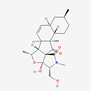 molecular formula C22H31NO5 B13715420 fusarisetin A 