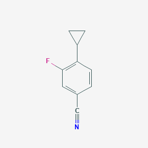 4-Cyclopropyl-3-fluorobenzonitrile