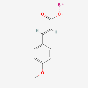 molecular formula C10H9KO3 B1371546 Potassium methoxycinnamate CAS No. 885058-30-0