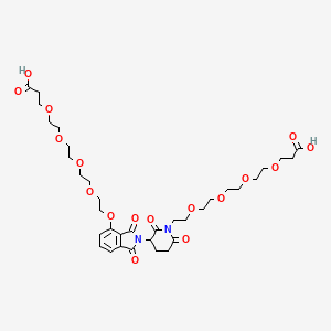 D-acid-PEG4-Thalidomide-5-(PEG4-acid)