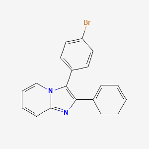 3-(4-Bromophenyl)-2-phenylimidazo[1,2-a]pyridine