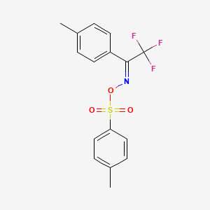 2,2,2-Trifluoro-1-(4-methylphenyl)-O-[(4-methylphenyl)sulfonyl]oxime ethanone