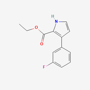 Ethyl 3-(3-Fluorophenyl)-1H-pyrrole-2-carboxylate