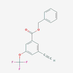 Benzyl 3-ethynyl-5-(trifluoromethoxy)benzoate