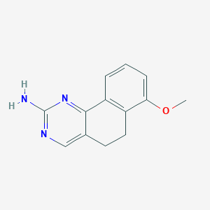 2-Amino-7-methoxy-5,6-dihydrobenzo[h]quinazoline