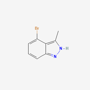 molecular formula C8H7BrN2 B1371564 4-Bromo-3-methyl-1H-indazole CAS No. 1159511-73-5