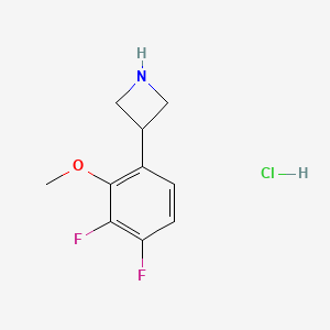 3-(3,4-Difluoro-2-methoxyphenyl)azetidine Hydrochloride