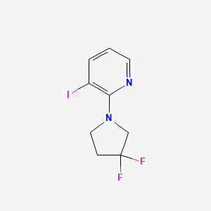 2-(3,3-Difluoropyrrolidin-1-yl)-3-iodopyridine