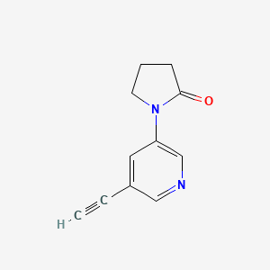 1-(5-Ethynylpyridin-3-yl)pyrrolidin-2-one