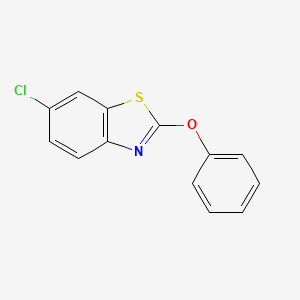 B1371579 2-Phenoxy-6-chlorobenzothiazole CAS No. 1179324-90-3