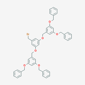 molecular formula C49H43BrO6 B137158 3,5-Bis[3,5-bis(benzyloxy)benzyloxy]benzyl Bromide CAS No. 129536-41-0