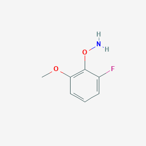 O-(2-fluoro-6-methoxyphenyl)hydroxylamine