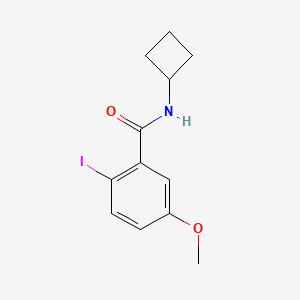 N-Cyclobutyl-2-iodo-5-methoxybenzamide