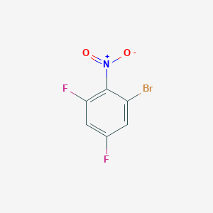molecular formula C6H2BrF2NO2 B1371604 2-Bromo-4,6-difluoronitrobenzene CAS No. 884494-38-6
