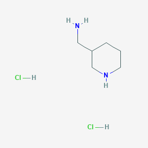 molecular formula C6H16Cl2N2 B1371607 哌啶-3-基甲胺二盐酸盐 CAS No. 71766-76-2